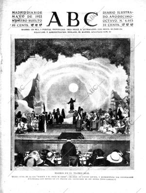 ABC MADRID 31-05-1922 página 1