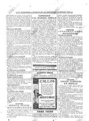 ABC MADRID 31-05-1922 página 14