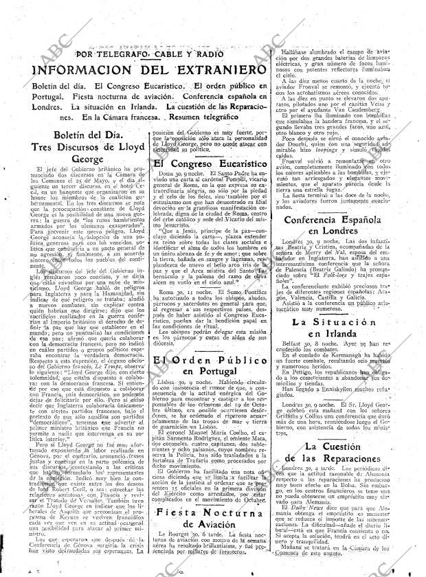 ABC MADRID 31-05-1922 página 17