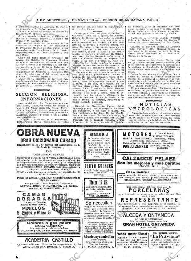 ABC MADRID 31-05-1922 página 24