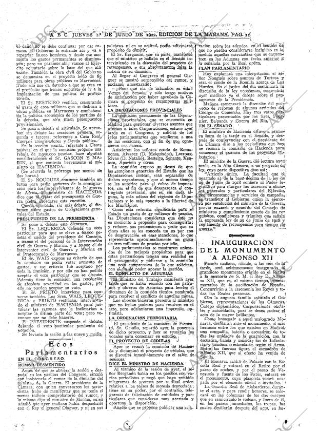 ABC MADRID 01-06-1922 página 11
