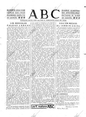 ABC MADRID 02-06-1922 página 3