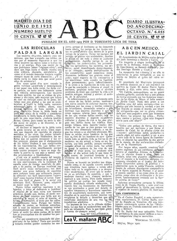 ABC MADRID 02-06-1922 página 3