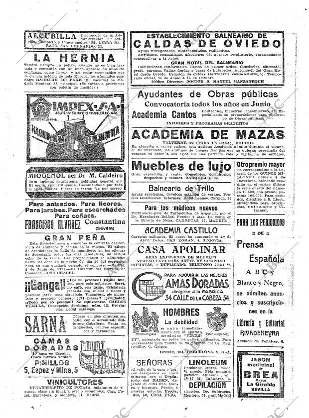 ABC MADRID 07-06-1922 página 28