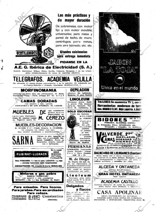 ABC MADRID 11-06-1922 página 43