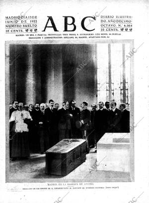 ABC MADRID 13-06-1922 página 1