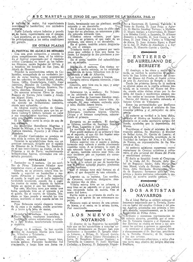 ABC MADRID 13-06-1922 página 17