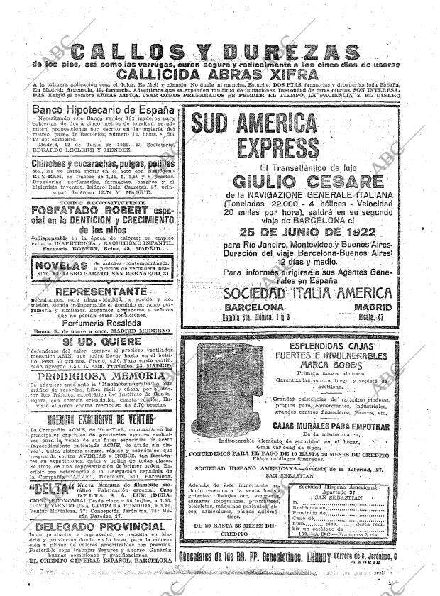 ABC MADRID 13-06-1922 página 31