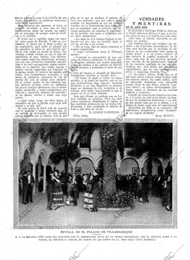 ABC MADRID 15-06-1922 página 5