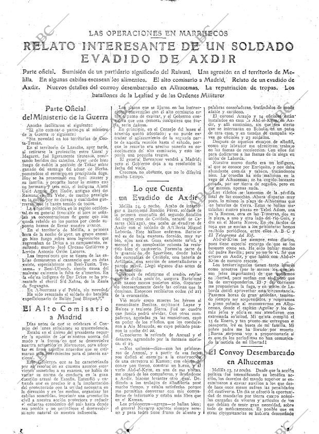 ABC MADRID 15-06-1922 página 7
