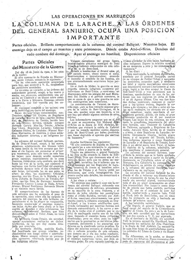 ABC MADRID 20-06-1922 página 7