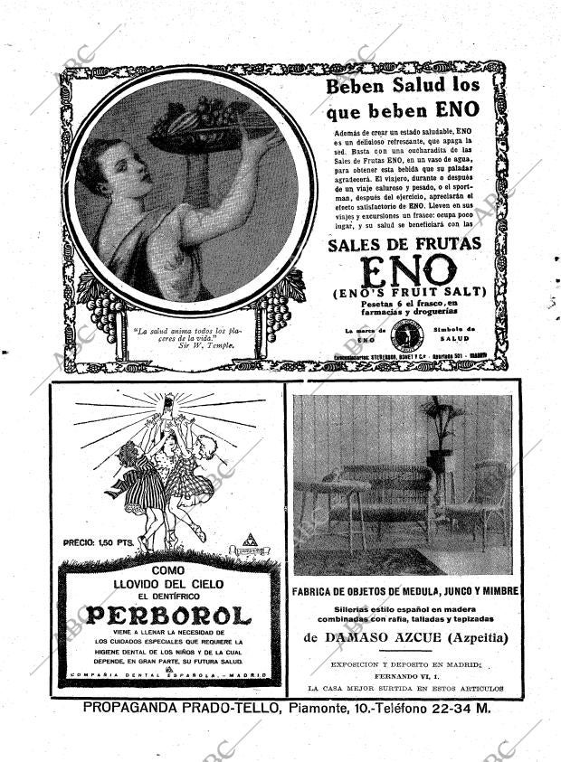 ABC MADRID 22-06-1922 página 2