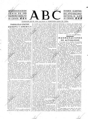 ABC MADRID 22-06-1922 página 3