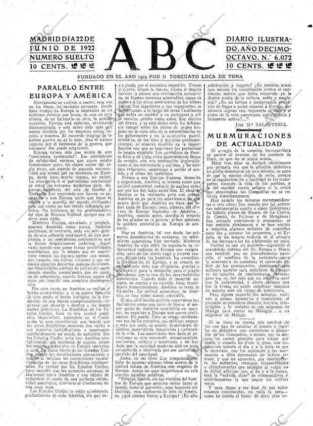 ABC MADRID 22-06-1922 página 3