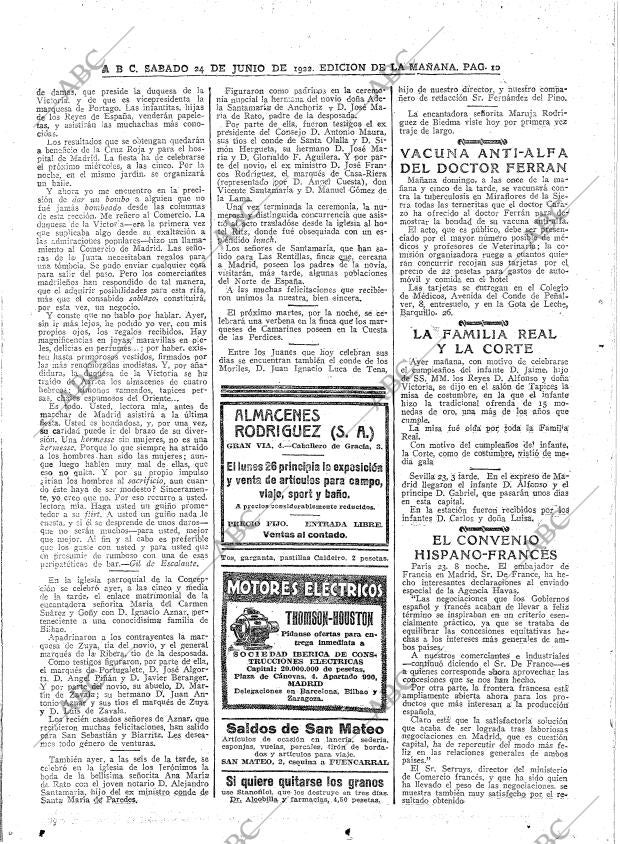 ABC MADRID 24-06-1922 página 10