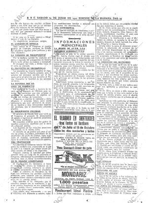 ABC MADRID 24-06-1922 página 14