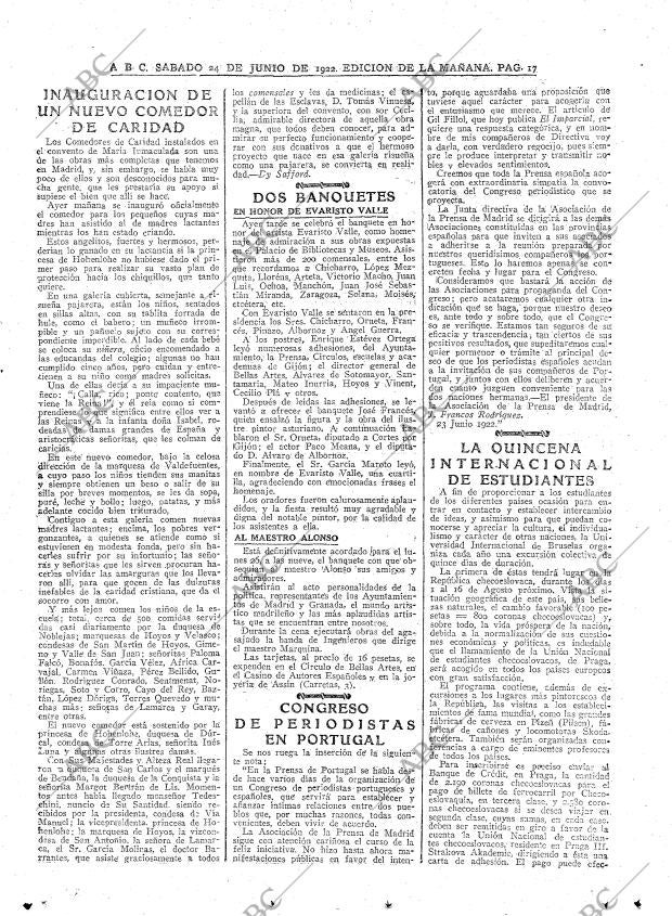 ABC MADRID 24-06-1922 página 17