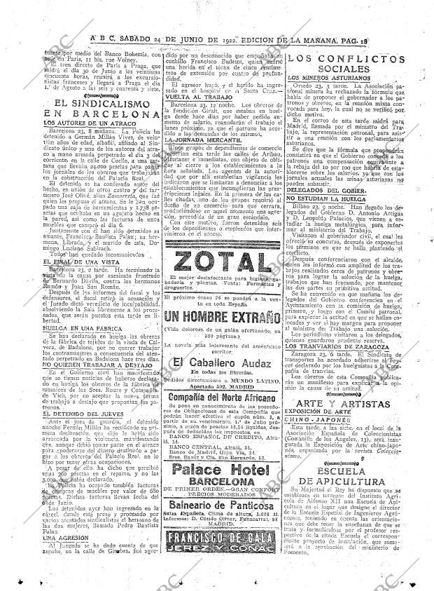ABC MADRID 24-06-1922 página 18