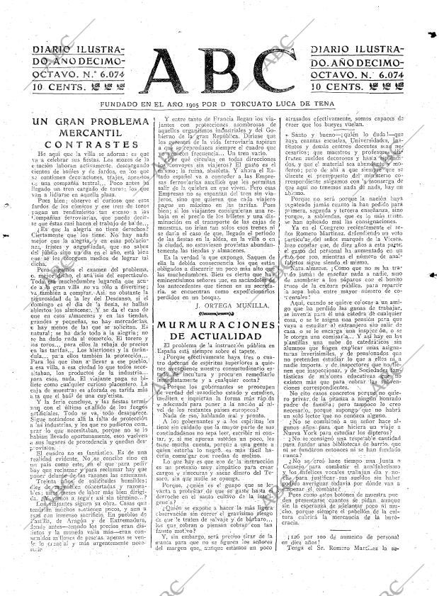 ABC MADRID 24-06-1922 página 3