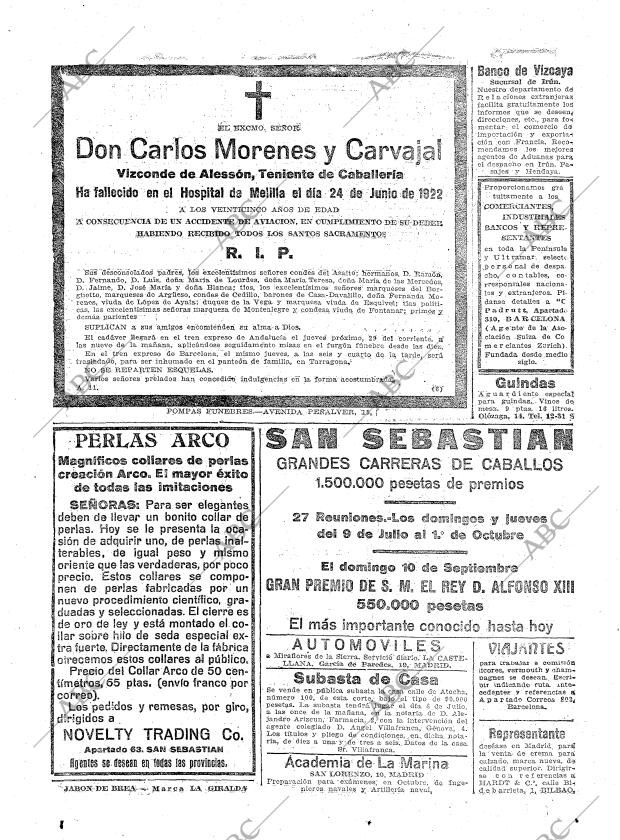 ABC MADRID 28-06-1922 página 26