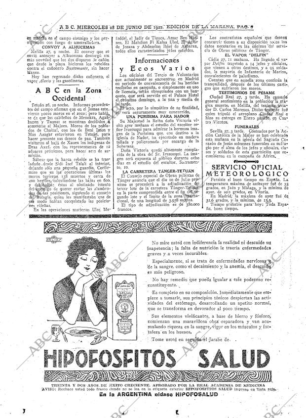 ABC MADRID 28-06-1922 página 8