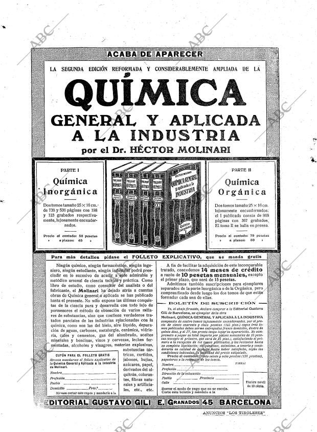 ABC MADRID 30-06-1922 página 2