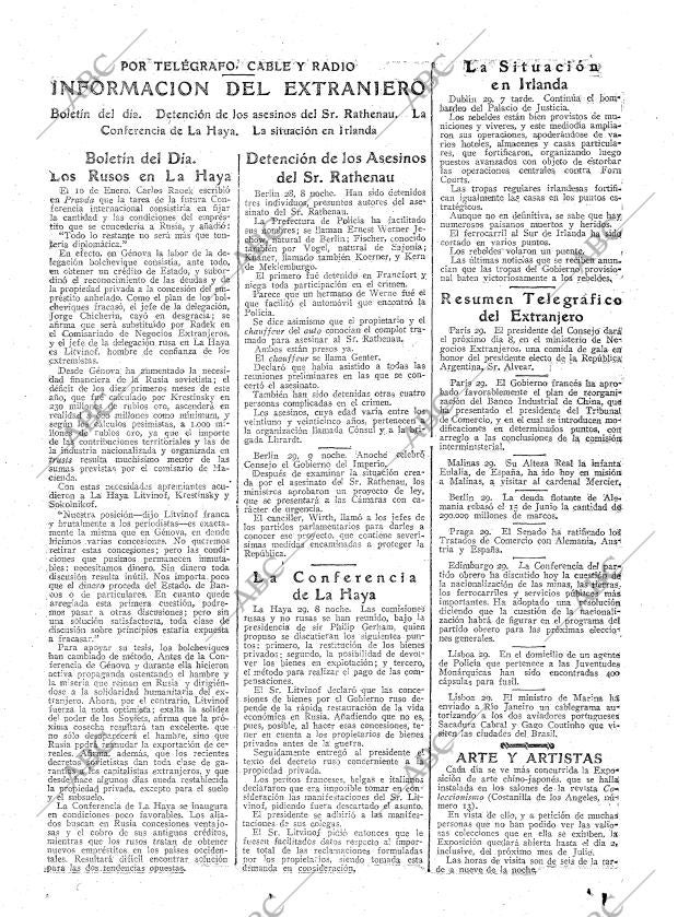 ABC MADRID 30-06-1922 página 21