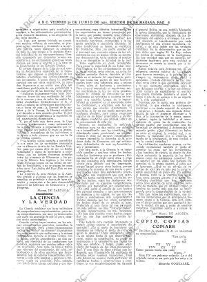 ABC MADRID 30-06-1922 página 6