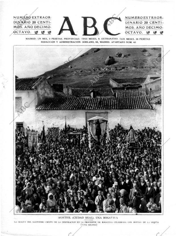 ABC MADRID 02-07-1922 página 1