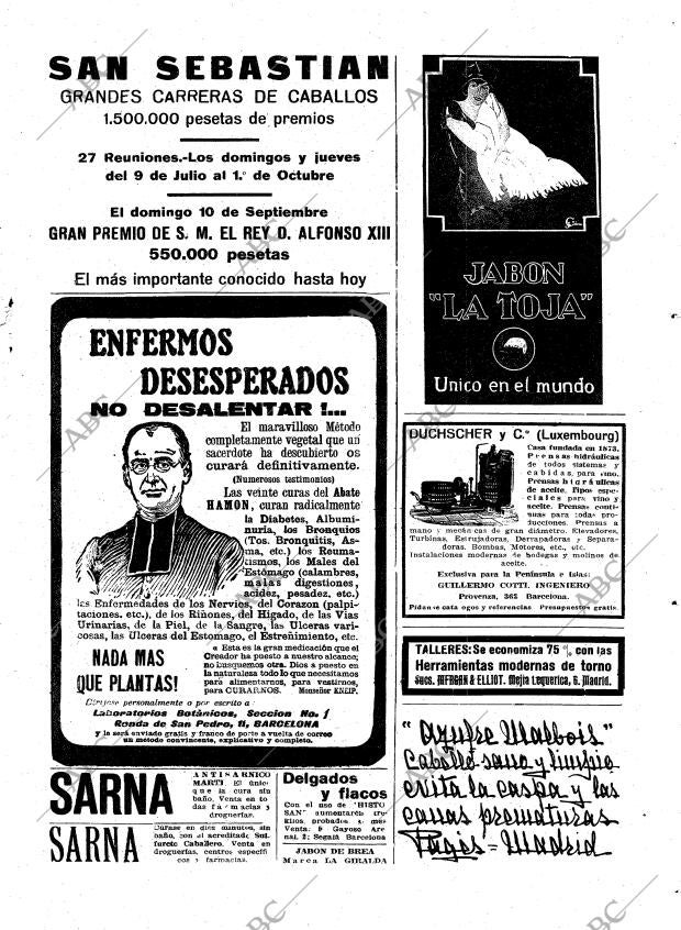 ABC MADRID 02-07-1922 página 43