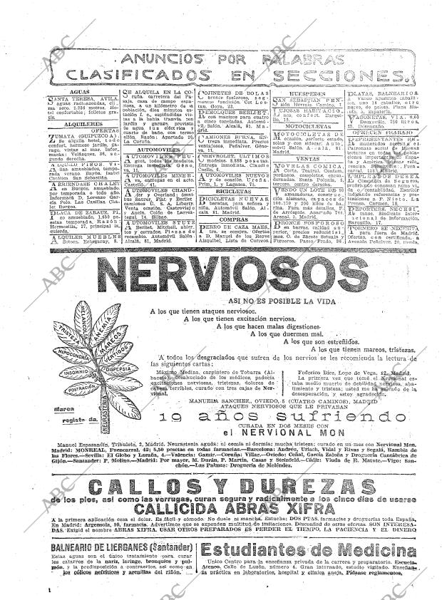 ABC MADRID 04-07-1922 página 20