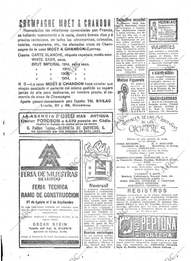 ABC MADRID 04-07-1922 página 21