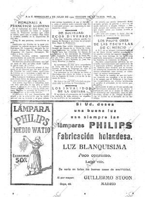 ABC MADRID 05-07-1922 página 14