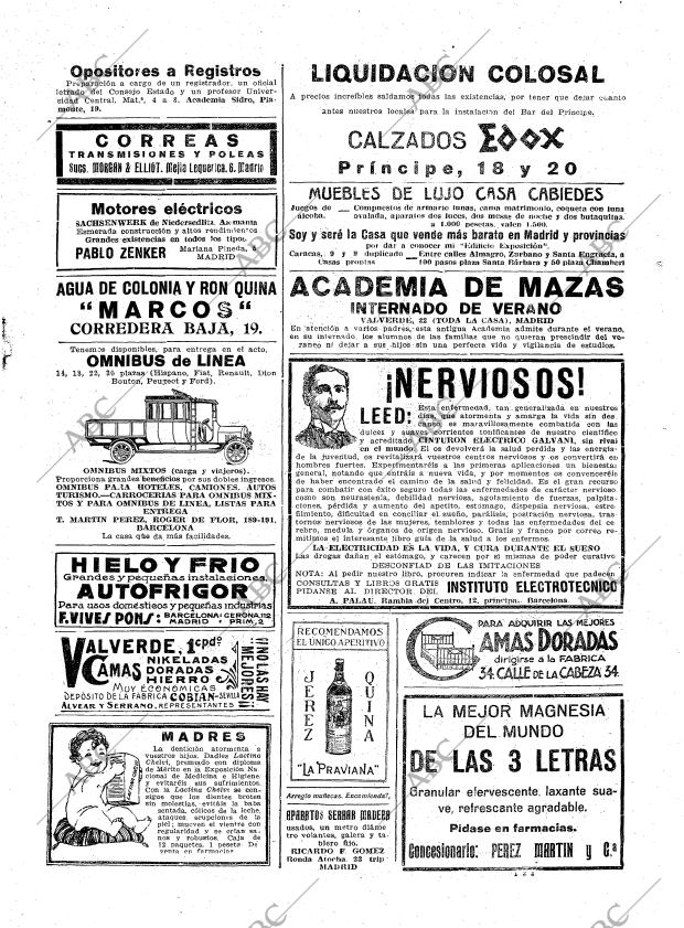 ABC MADRID 14-07-1922 página 31