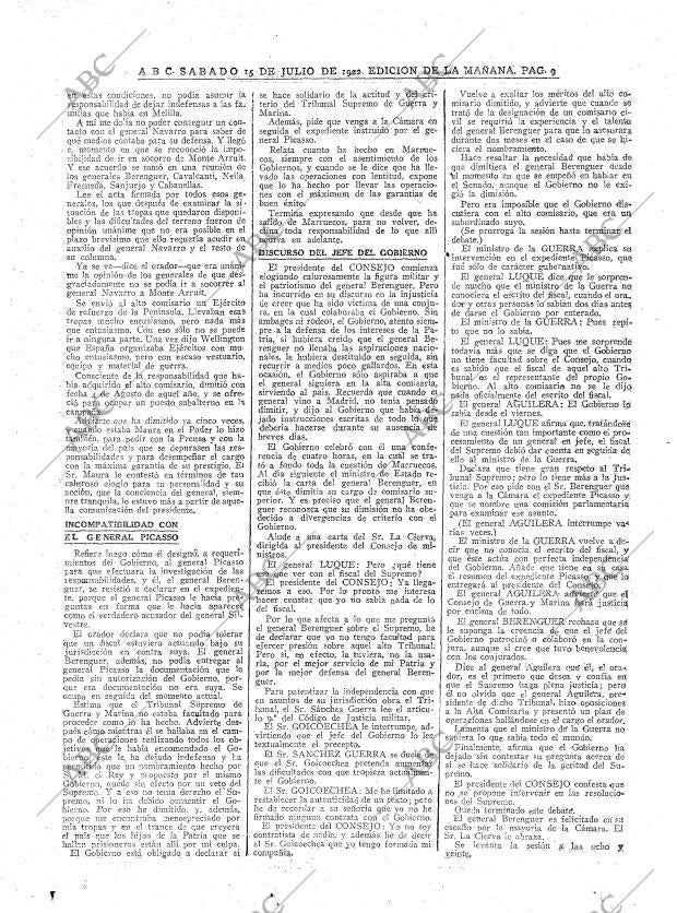 ABC MADRID 15-07-1922 página 9