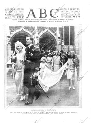 ABC MADRID 22-07-1922 página 1