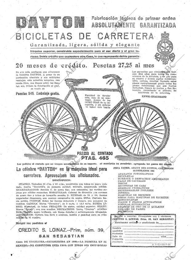 ABC MADRID 22-07-1922 página 21