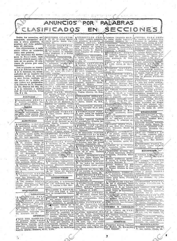 ABC MADRID 22-07-1922 página 22