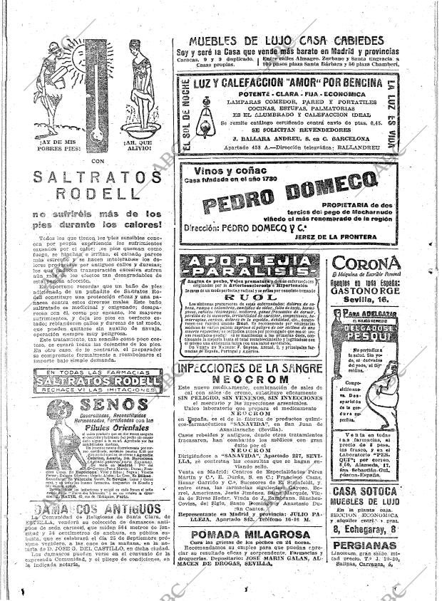 ABC MADRID 22-07-1922 página 26