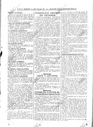 ABC MADRID 25-07-1922 página 21