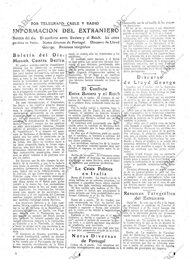 ABC MADRID 27-07-1922 página 17