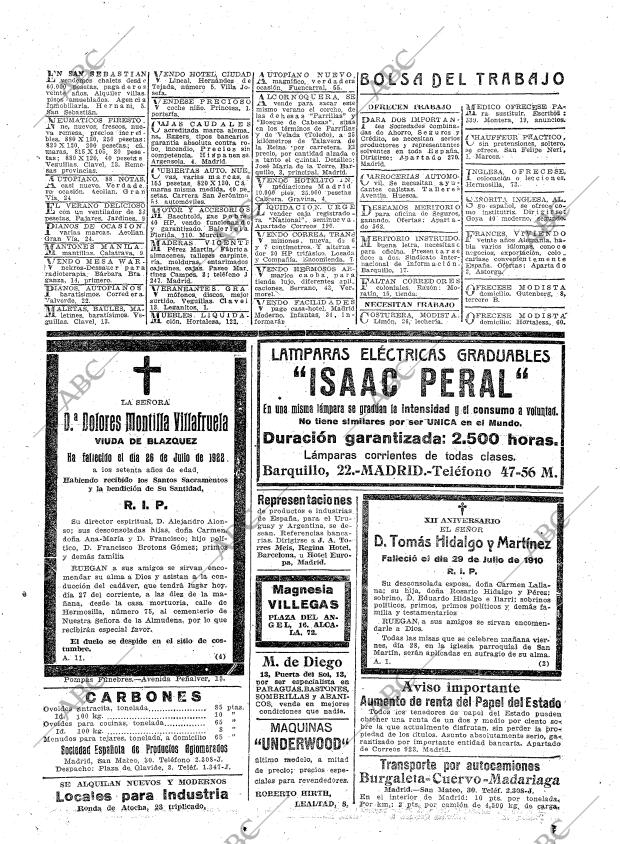 ABC MADRID 27-07-1922 página 23