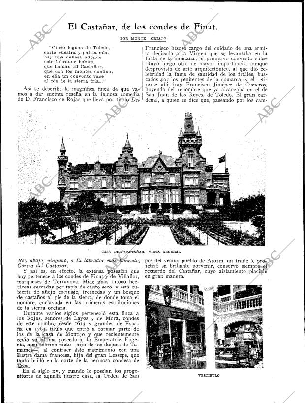 BLANCO Y NEGRO MADRID 30-07-1922 página 34