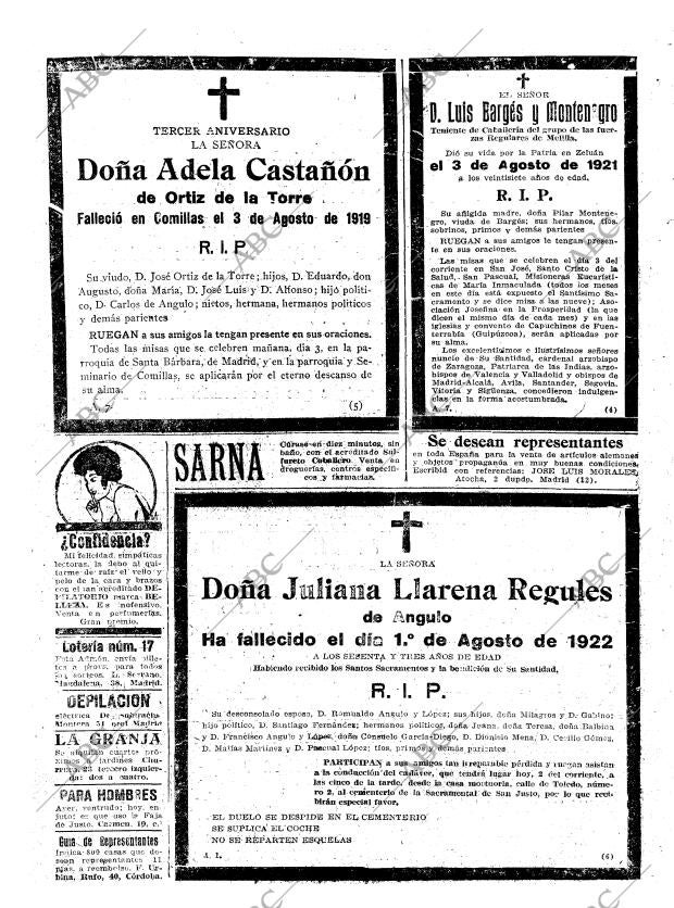 ABC MADRID 02-08-1922 página 30