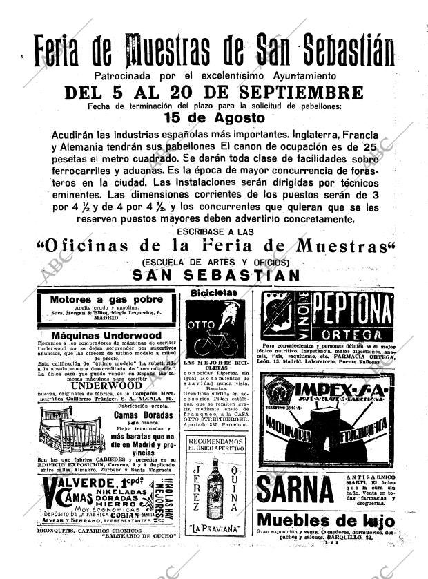 ABC MADRID 02-08-1922 página 31