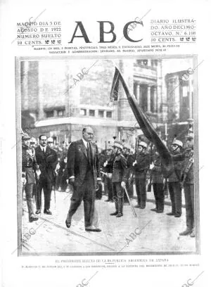 ABC MADRID 03-08-1922 página 1