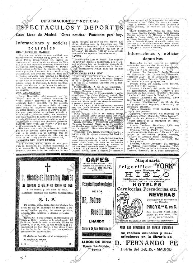 ABC MADRID 11-08-1922 página 20