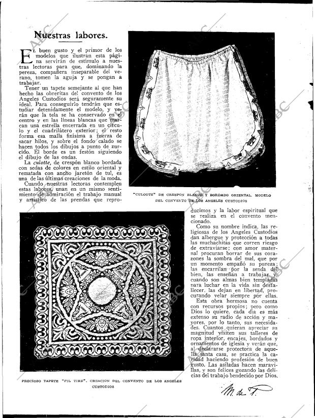 BLANCO Y NEGRO MADRID 13-08-1922 página 38