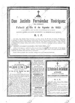 ABC MADRID 15-08-1922 página 25