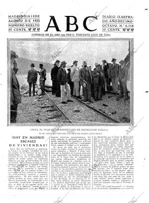 ABC MADRID 15-08-1922 página 3